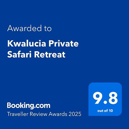 Kwalucia Private Safari Retreat Hotell Saint Lucia Estuary Eksteriør bilde